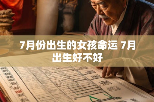 7月份出生的女孩命运 7月出生好不好 7月份出生的女孩命运 7月出生好不好