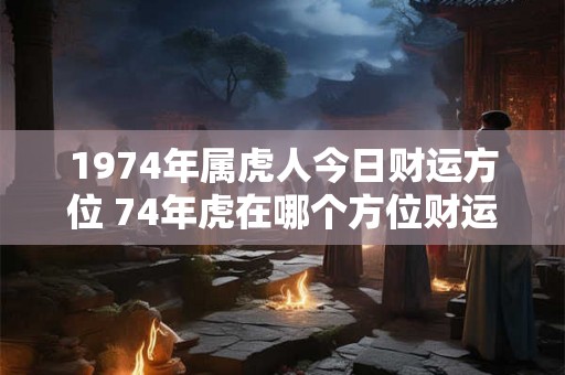 1974年属虎人今日财运方位 74年虎在哪个方位财运最旺 1974年属虎人今日财运方位 74年虎在哪个方位财运最旺