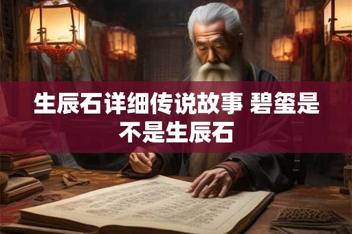 生辰石详细传说故事 碧玺是不是生辰石