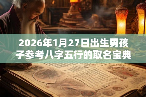 2026年1月27日出生男孩子参考八字五行的取名宝典