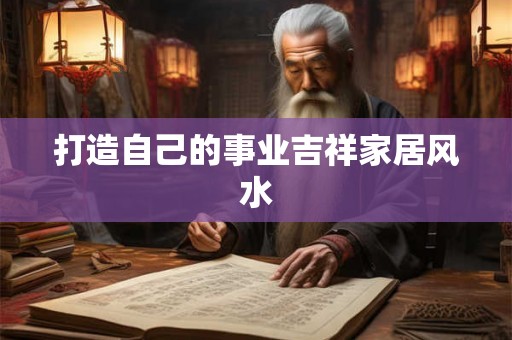 打造自己的事业吉祥家居风水