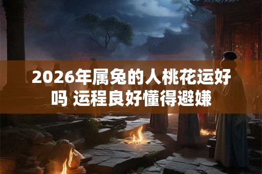 2026年属兔的人桃花运好吗 运程良好懂得避嫌