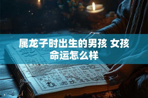 属龙子时出生的男孩 女孩命运怎么样