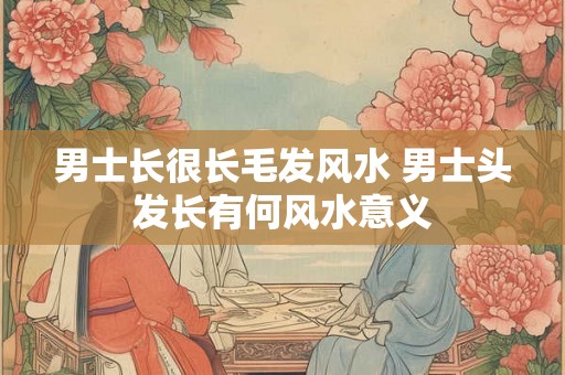 男士长很长毛发风水 男士头发长有何风水意义