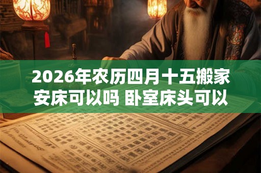 2026年农历四月十五搬家安床可以吗 卧室床头可以放镜子吗 2026年农历四月十五搬家安床可以吗 卧室床头可以放镜子吗