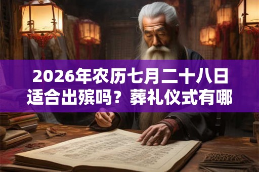 2026年农历七月二十八日适合出殡吗?葬礼仪式有哪些不同的方式? 2026年农历七月二十八日适合出殡吗?葬礼仪式有哪些不同的方式?