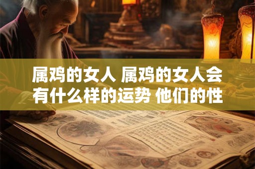 属鸡的女人 属鸡的女人会有什么样的运势 他们的性格会是什么样的