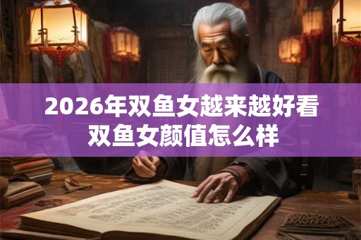 2026年双鱼女越来越好看 双鱼女颜值怎么样