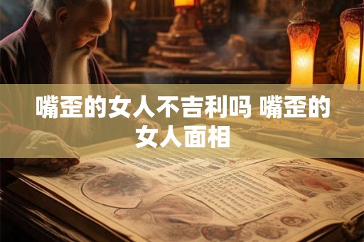 嘴歪的女人不吉利吗 嘴歪的女人面相