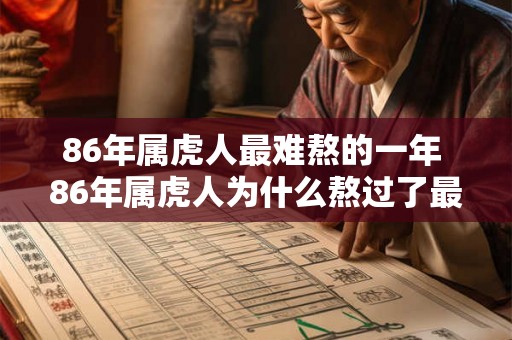86年属虎人最难熬的一年 86年属虎人为什么熬过了最艰难的一年