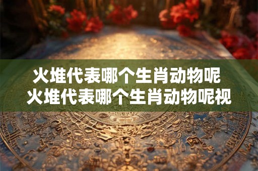 火堆代表哪个生肖动物呢 火堆代表哪个生肖动物呢视频