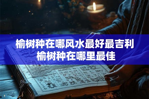 榆树种在哪风水最好最吉利 榆树种在哪里最佳