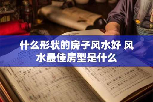 什么形状的房子风水好 风水最佳房型是什么