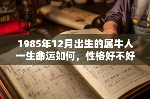 1985年12月出生的属牛人一生命运如何，性格好不好？