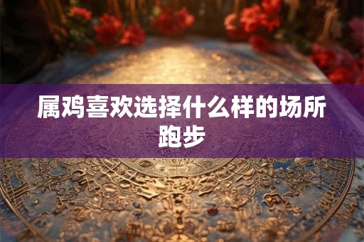 属鸡喜欢选择什么样的场所跑步