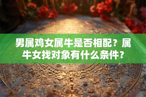 男属鸡女属牛是否相配?属牛女找对象有什么条件? 男属鸡女属牛是否相配?属牛女找对象有什么条件?
