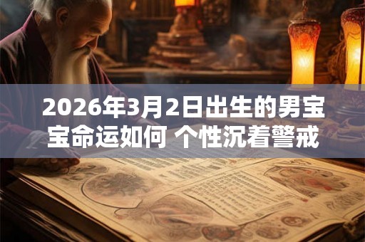 2026年3月2日出生的男宝宝命运如何 个性沉着警戒心强
