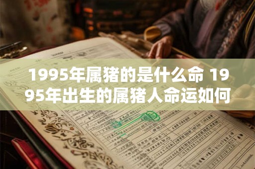 1995年属猪的是什么命 1995年出生的属猪人命运如何
