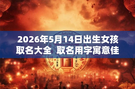 2026年5月14日出生女孩取名大全  取名用字寓意佳