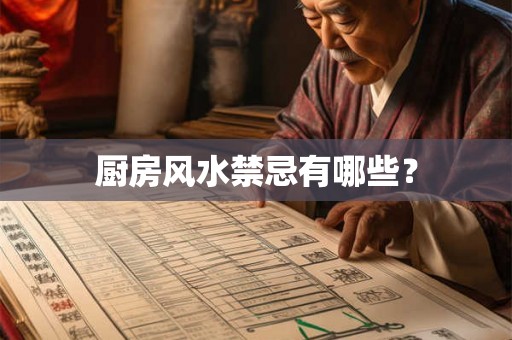 厨房风水禁忌有哪些？