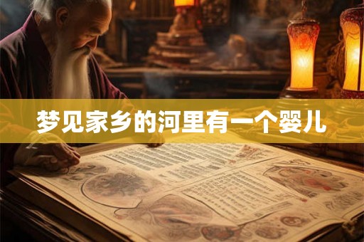 梦见家乡的河里有一个婴儿