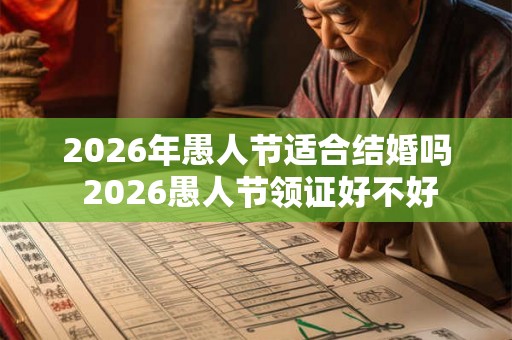 2026年愚人节适合结婚吗 2026愚人节领证好不好