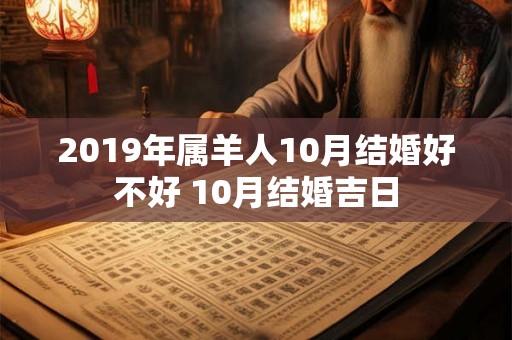 2019年属羊人10月结婚好不好 10月结婚吉日
