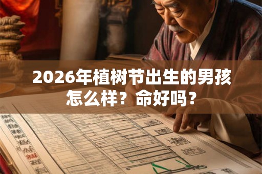 2026年植树节出生的男孩怎么样？命好吗？