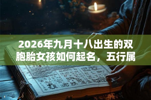 2026年九月十八出生的双胞胎女孩如何起名,五行属什么 2026年九月十八出生的双胞胎女孩如何起名,五行属什么