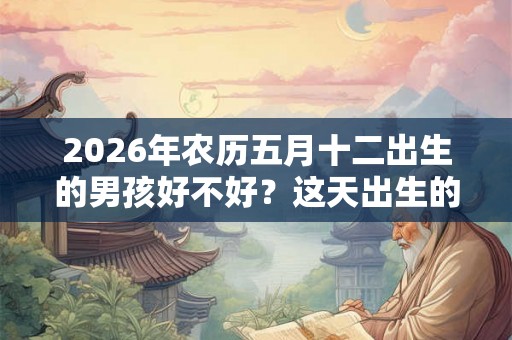 2026年农历五月十二出生的男孩好不好?这天出生的男孩怎样? 2026年农历五月十二出生的男孩好不好?这天出生的男孩怎样?