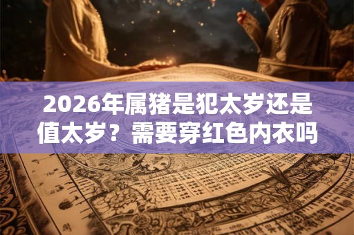 2026年属猪是犯太岁还是值太岁？需要穿红色内衣吗？