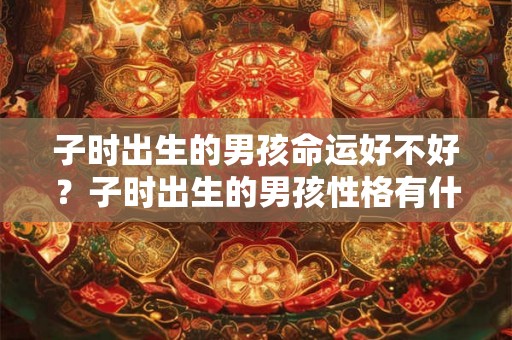 子时出生的男孩命运好不好？子时出生的男孩性格有什么特点？