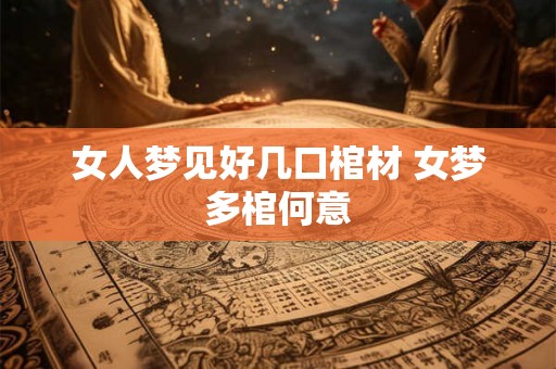 女人梦见好几口棺材 女梦多棺何意