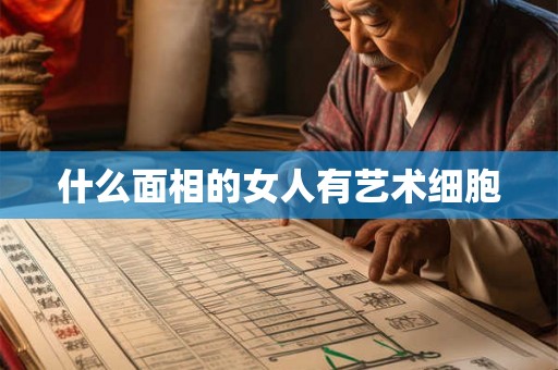 什么面相的女人有艺术细胞
