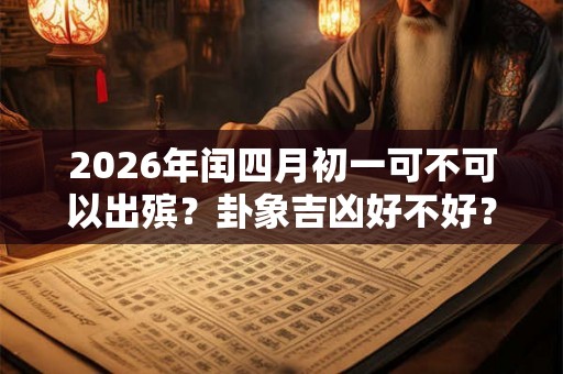 2026年闰四月初一可不可以出殡？卦象吉凶好不好？