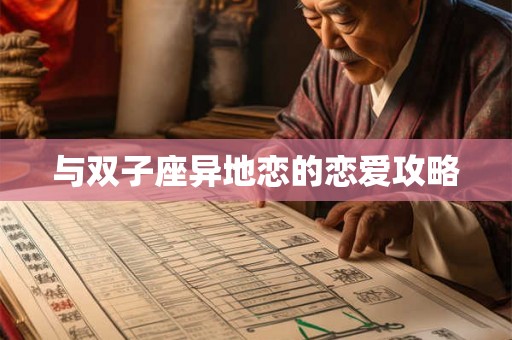 与双子座异地恋的恋爱攻略