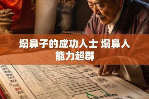 塌鼻子的成功人士 塌鼻人能力超群 塌鼻子的成功人士 塌鼻人能力超群