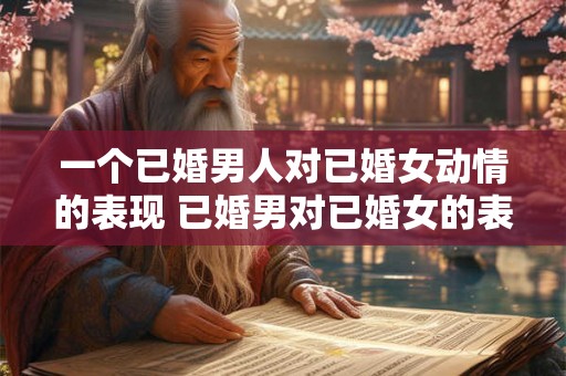 一个已婚男人对已婚女动情的表现 已婚男对已婚女的表现值得怀疑吗 一个已婚男人对已婚女动情的表现 已婚男对已婚女的表现值得怀疑吗