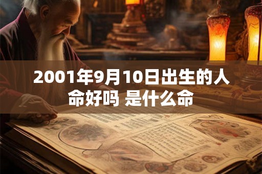 2001年9月10日出生的人命好吗 是什么命