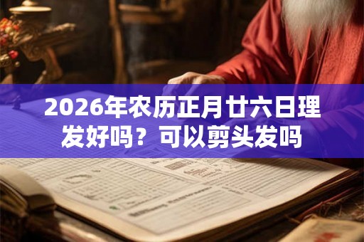 2026年农历正月廿六日理发好吗?可以剪头发吗 2026年农历正月廿六日理发好吗?可以剪头发吗