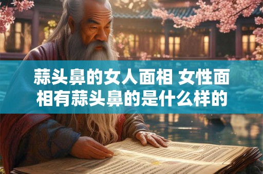 蒜头鼻的女人面相 女性面相有蒜头鼻的是什么样的 蒜头鼻的女人面相 女性面相有蒜头鼻的是什么样的