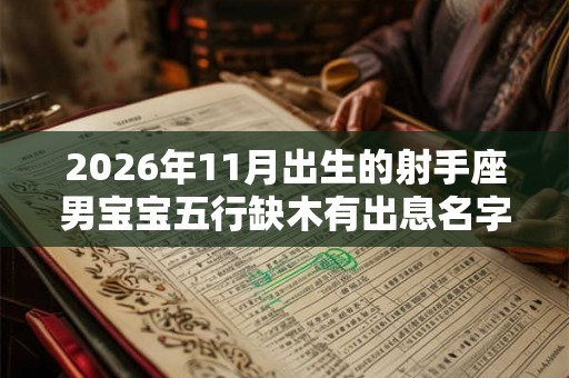 2026年11月出生的射手座男宝宝五行缺木有出息名字精选