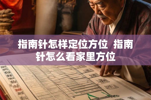 指南针怎样定位方位  指南针怎么看家里方位