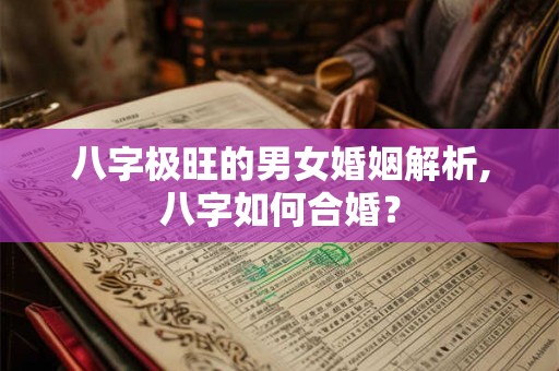 八字极旺的男女婚姻解析,八字如何合婚？