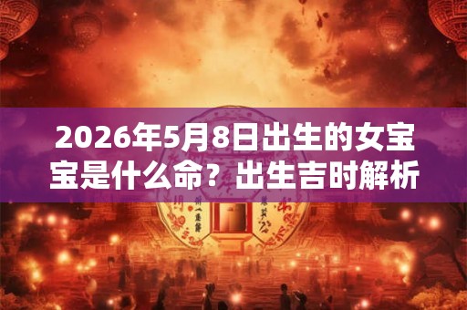 2026年5月8日出生的女宝宝是什么命？出生吉时解析