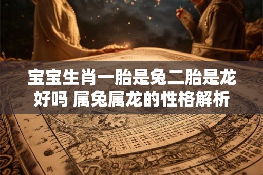 宝宝生肖一胎是兔二胎是龙好吗 属兔属龙的性格解析
