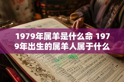 1979年属羊是什么命 1979年出生的属羊人属于什么命