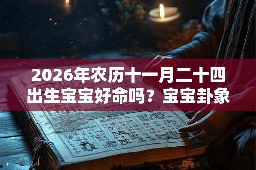 2026年农历十一月二十四出生宝宝好命吗？宝宝卦象如何？