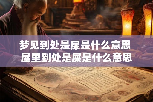梦见到处是屎是什么意思 屋里到处是屎是什么意思