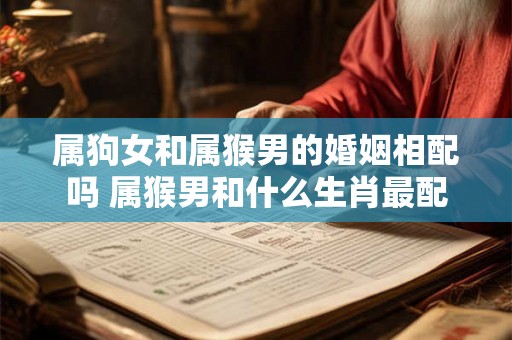 属狗女和属猴男的婚姻相配吗 属猴男和什么生肖最配 属狗女和属猴男的婚姻相配吗 属猴男和什么生肖最配
